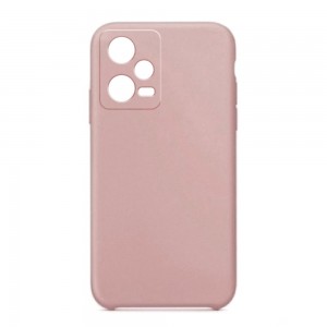 Θήκη OEM Silicone Back Cover με Προστασία Κάμερας για Xiaomi Redmi Note 12 Pro (Dusty Pink)