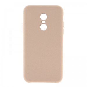 Θήκη Silky Silicone Back Cover για Xiaomi Redmi 5 Plus (Ροζ)