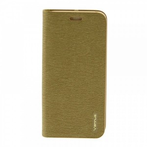 Θήκη Vennus Luna Book Flip Cover για Samsung Galaxy S21 Ultra (Χρυσό)