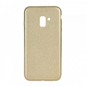 Θήκη MyMobi Back Cover Σιλικόνη Shining Case για Xiaomi Redmi Note 9T (Χρυσό)