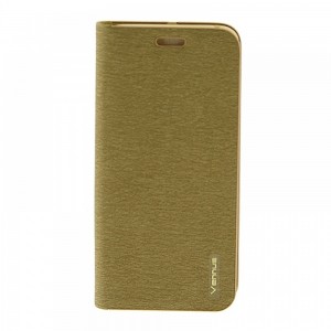 Θήκη Vennus Luna Book Flip Cover για Samsung Galaxy Note 10 Plus (Χρυσό)
