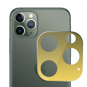 Προστατευτικό Μεταλλικό Κάλυμμα Κάμερας για iPhone 11 (Χρυσό)