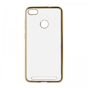 Θήκη MyMobi Electro Jelly Case back cover για Xiaomi Redmi 3S Pro  (Χρυσό)