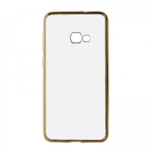 Θήκη MyMobi Electro Jelly Case back cover για Samsung Galaxy A3 2017 (Χρυσό)