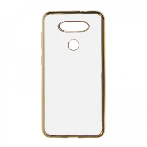 Θήκη MyMobi Electro Jelly Case back cover για LG G6 (Χρυσό)