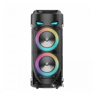 Ασύρματο Φορητό Ηχείο Sing-e ZQS4239 με LED Φωτισμό & Ενσύρματο Μικρόφωνο (Μαύρο)