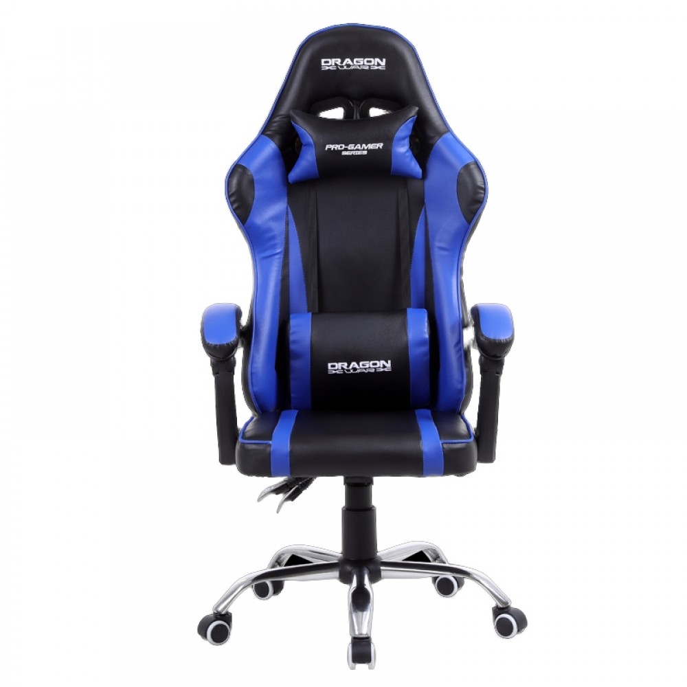 DragonWar Gaming Καρέκλα Γραφείου GC-005 (Blue)