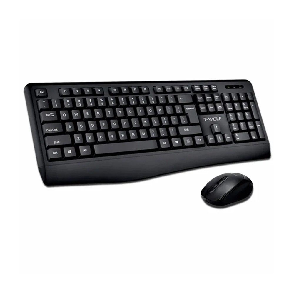 Σετ Ασύρματο Πληκτρολόγιο και Ποντίκι T-Wolf TF100