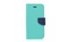 Θήκη Goospery Two Color για Sony Xperia Z2 Mini (A2) Flip Covers (Βεραμάν - Μπλε)