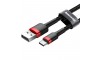 Καλώδιο Φόρτισης Baseus USB σε Type C 1m (Κόκκινο - Μαύρο) 
