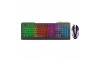 Σετ Gaming iMice KM-900 με Ενσύρματο Πληκτρολόγιο, Ποντίκι & RGB Φωτισμό (Μαύρο)