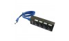 USB Hub QK1-I2 USB 3.0 Hi-Speed / 4xUSB (Άσπρο)