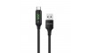 Καλώδιο Awei CL-123T USB to Type-C, Fast Charging με Οθόνη LED (Μαύρο)