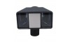 Mini 3D Στερεοσκοπικός Φακός Κάμερας Κινητού (Μαύρο) 