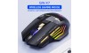 Ασύρματο Bluetooth 7D Gaming Ποντίκι iMice GW-X7 με LED Φωτισμό (Μαύρο) 3