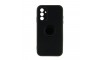 Θήκη Silicone Ring Back Cover με Προστασία Κάμερας για Samsung Galaxy A13 5G (Μαύρο)