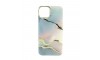 Θήκη Abstract Gold Marble Back Cover για iPhone 14 (Coast Blue) 