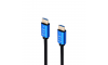Καλώδιο HDMI To HDMI 2.0V 4K HDTV 3M (Μαύρο-Μπλε)