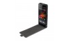 Θήκη Muvit Slim Elegant Flip Cover με Κάθετο Άνοιγμα για Sony Xperia E (Μαύρο)