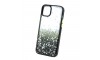 Θήκη Σιλικόνης Bumper Glitter Back Cover για iPhone 14 Plus (Μαύρο)