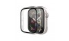 Θήκη Προστασίας με Tempered Glass για Apple Watch 45mm (Διαφανές)