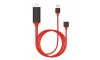 Καλώδιο Earldom ET-W8 USB σε HDMI 1080p HD Plug & Play (Κόκκινο - Μαύρο)