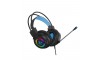 Gaming Ενσύρματα Headphones Apedra HD-480 με Μικρόφωνο & RGB Φωτισμό (Μαύρο)