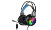Gaming Ενσύρματα Headphones iMice HD-490 με Μικρόφωνο & RGB Φωτισμό (Μαύρο)