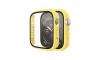 Θήκη Προστασίας με Tempered Glass για Apple Watch 45mm (Κίτρινο)