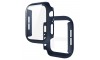 Θήκη Προστασίας με Tempered Glass για Apple Watch 45mm (Midnight Blue)