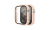 Θήκη Προστασίας με Tempered Glass για Apple Watch 45mm (Pink Sand)