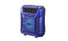 Ασύρματο Φορητό Ηχείο RX-D61 με LED Φωτισμό & FM Radio (Μπλε) 