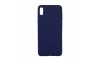 Θήκη MyMobi Σιλικόνης Mat Back Cover για Samsung Galaxy A21 (Σκούρο Μπλε)