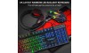 Σετ 5in1 T-Wolf TF850 Πληκτρολόγιο, Ποντίκι, Mousepad, Ακουστικά και Ηχεία