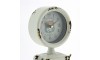 Vintage Μεταλλικό Ρολόι Αντλία Βενζίνης 131-46284 (Άσπρο)