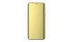Θήκη MyMobi Clear View Flip Cover για Samsung Galaxy A21s (Χρυσό)