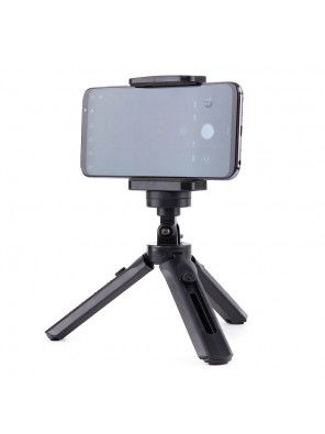 Mini Τρίποδο & Selfie Stick OEM για Smartphone & GoPro (Μαύρο)