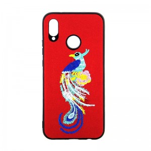 Θήκη MyMobi Peacock Back Cover για Huawei P20 Lite (Design)