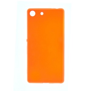 Θήκη Jelly Case Back Cover για Sony M5(Πορτοκαλί)