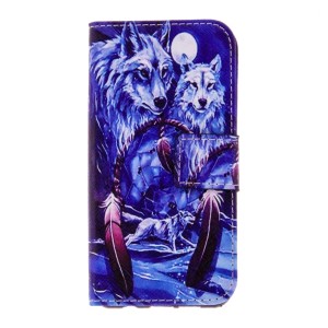 Θήκη MyMobi Wolves Flip Cover για Samsung Galaxy J3  (Design)