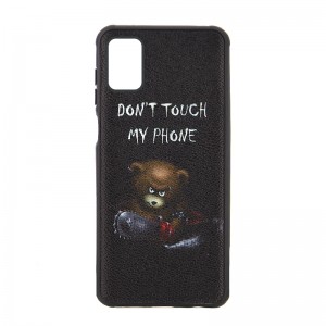 Θήκη Don't Touch My Phone Bear Back Cover για Xiaomi Mi 10 Lite (Design)