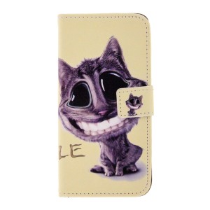Θήκη Cat Smile Flip Cover για Samsung Galaxy S7  (Design)