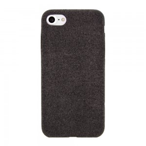 Θήκη MyMobi Fabric Back Cover για iPhone 6/6S  (Μαύρο)