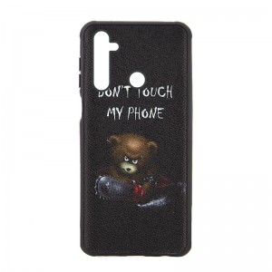 Θήκη Don't Touch My Phone Bear Back Cover για Realme 5 Pro (Design)
