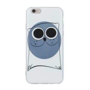 Θήκη MyMobi Dark Blue Cat Back Cover για iPhone 6/6s (Design)
