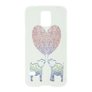 Θήκη Elephants Heart Back Cover για Samsung Galaxy S5 (Design)
