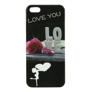 Θήκη Back Cover Fashion Case LOVE U για iPhone 5/5S (Design)