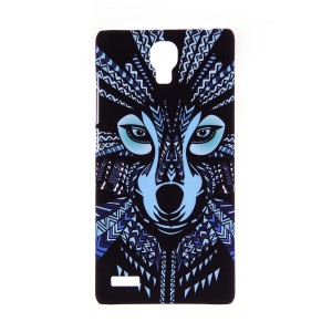 Θήκη Aztec Animal Wolf Back Cover για Xiaomi Redmi Note (Design)