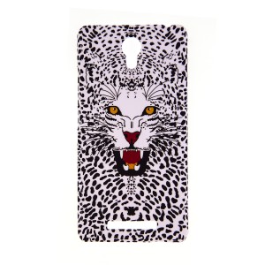 Θήκη Aztec Animal Snow Leopard Back Cover για Xiaomi Redmi Note 2 (Design)