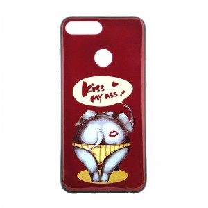 Θήκη MyMobi Elephant Kiss Back Cover για Huawei Honor 9 Lite (Design) 